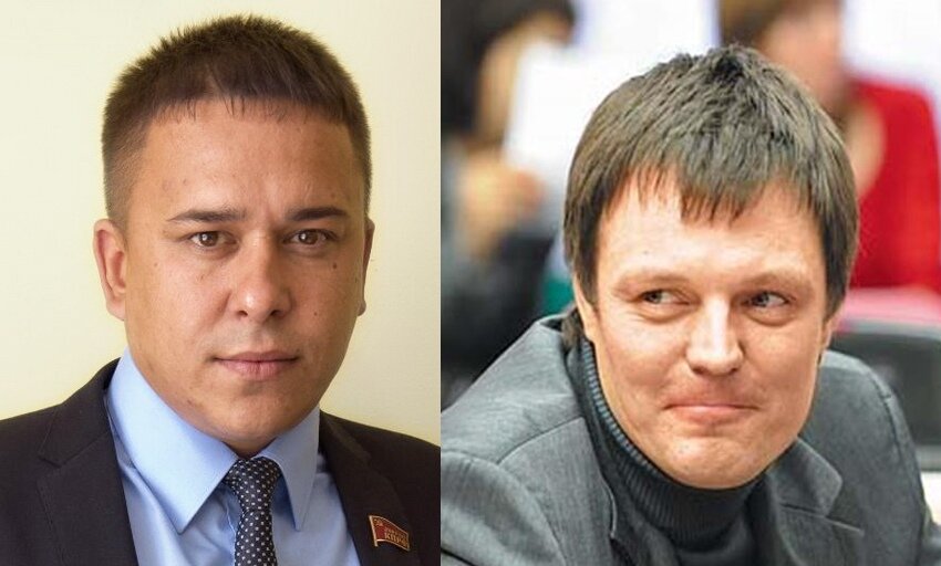 На фото слева Айрат Гибатдинов, справа олигарх Родионов