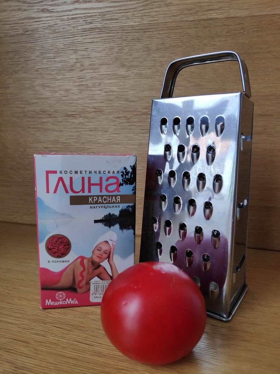 Все необходимое для маски (фото из личного архива).