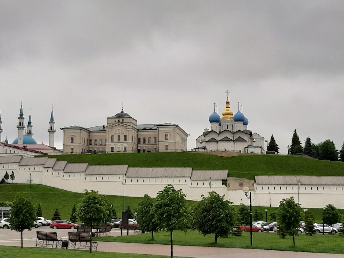 Вид на Казанский Кремль
