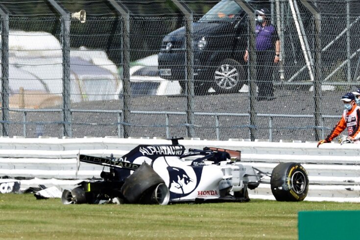 Болид Даниила Квята Гран-при Великобритании