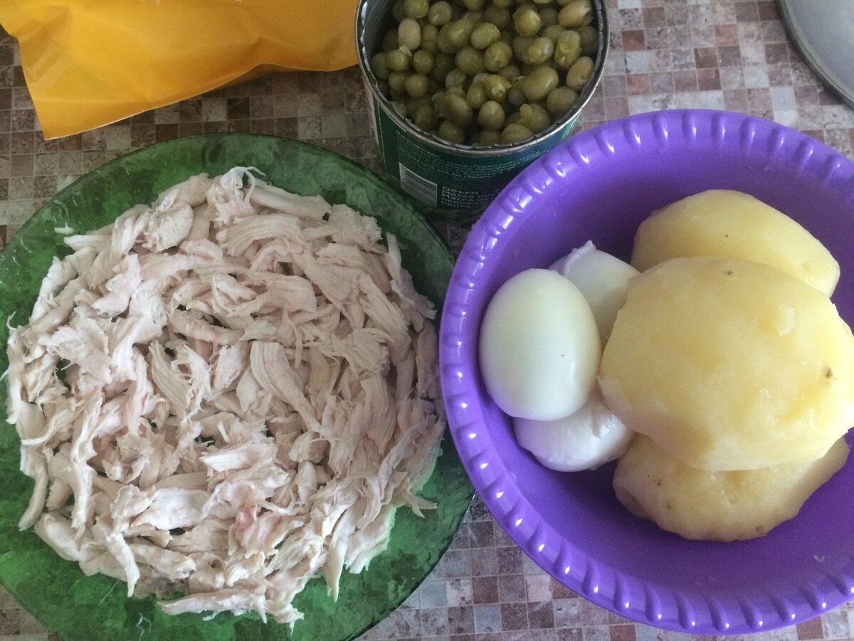 Подготавливаем продукты