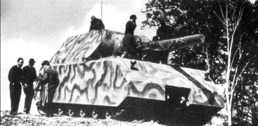 Танк Maus на полигоне 