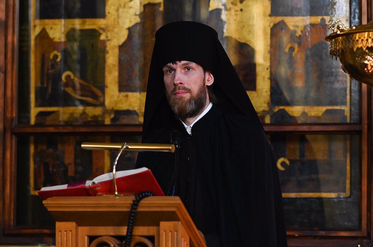 В Новоспасском монастыре 