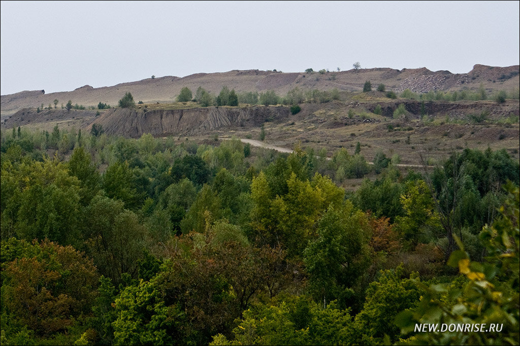 Странный гребень на вершине холма. 2008 год