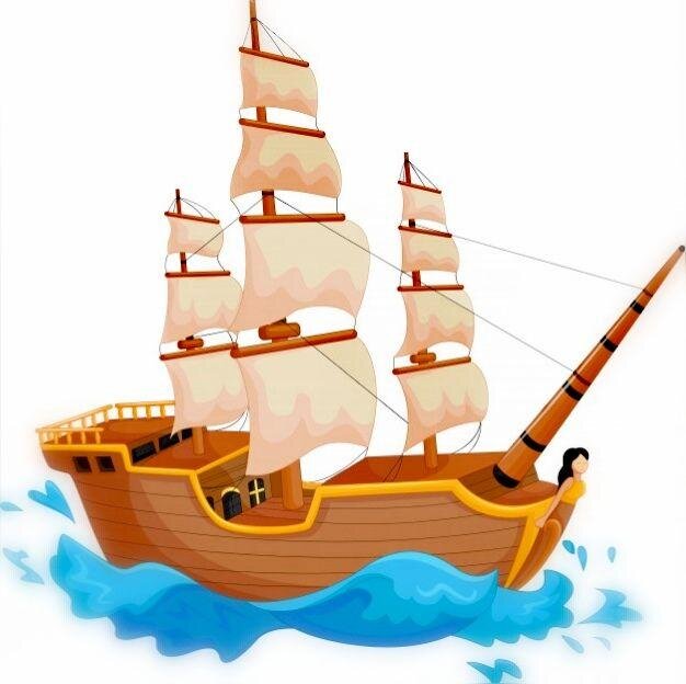 Раньше корабли делали из дерева, позже стали обшивать тонким слоем железа