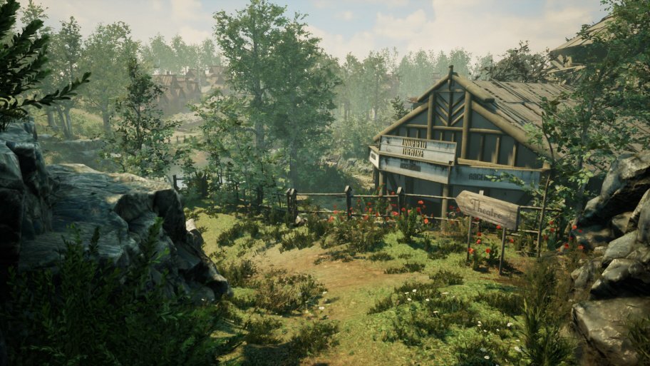 Театр находится в очень красивой местности.