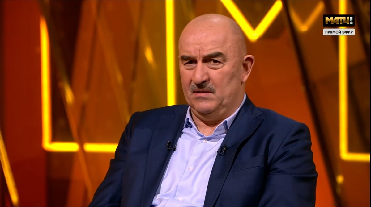 Реакция на вопрос Казанского. Источник: МатчТВ