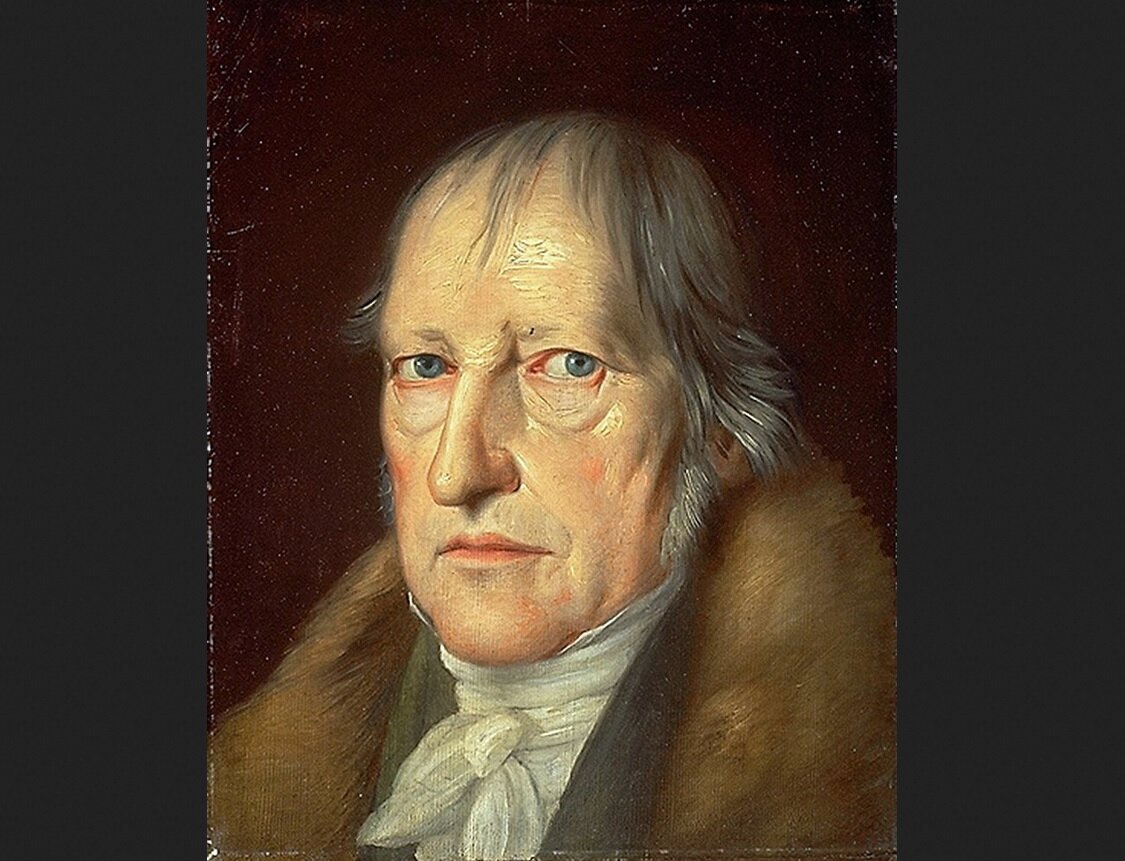 Якоб Шлезингер "Портрет Г.Ф.В. Гегеля"