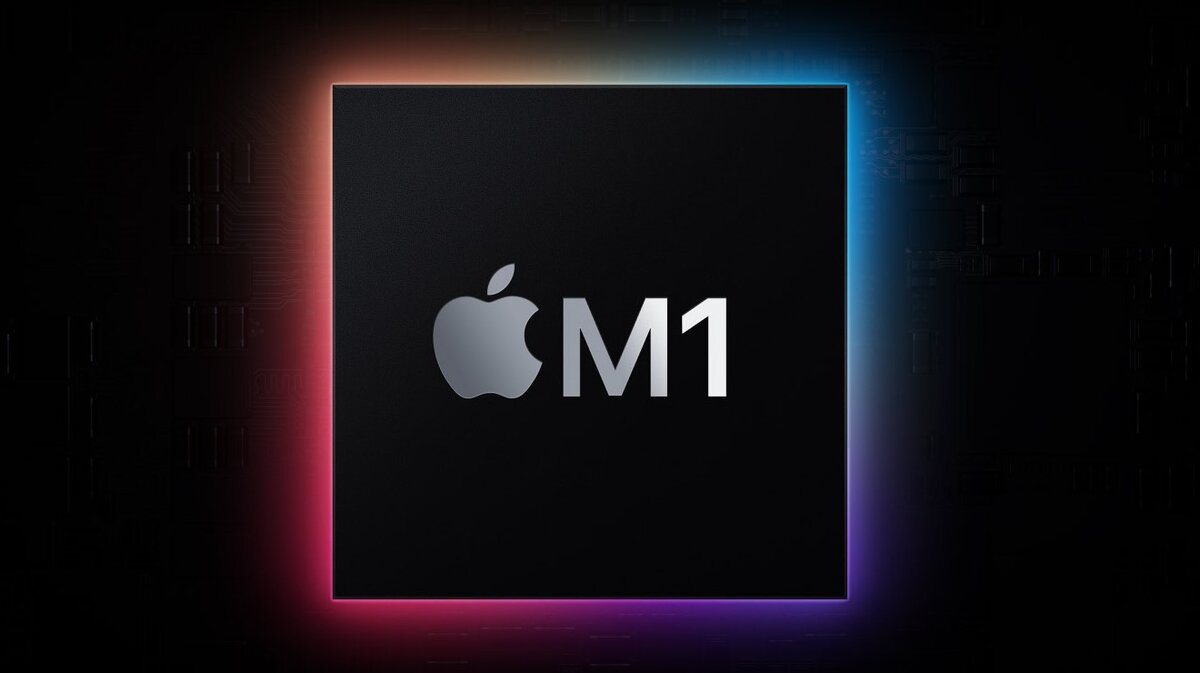 Логотип процессора М1 от Apple. Данные с сайта производителя