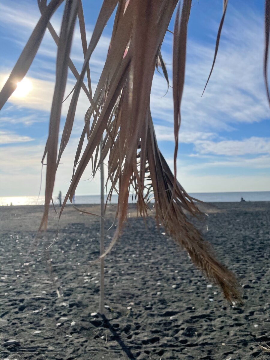 Набережная зимой.