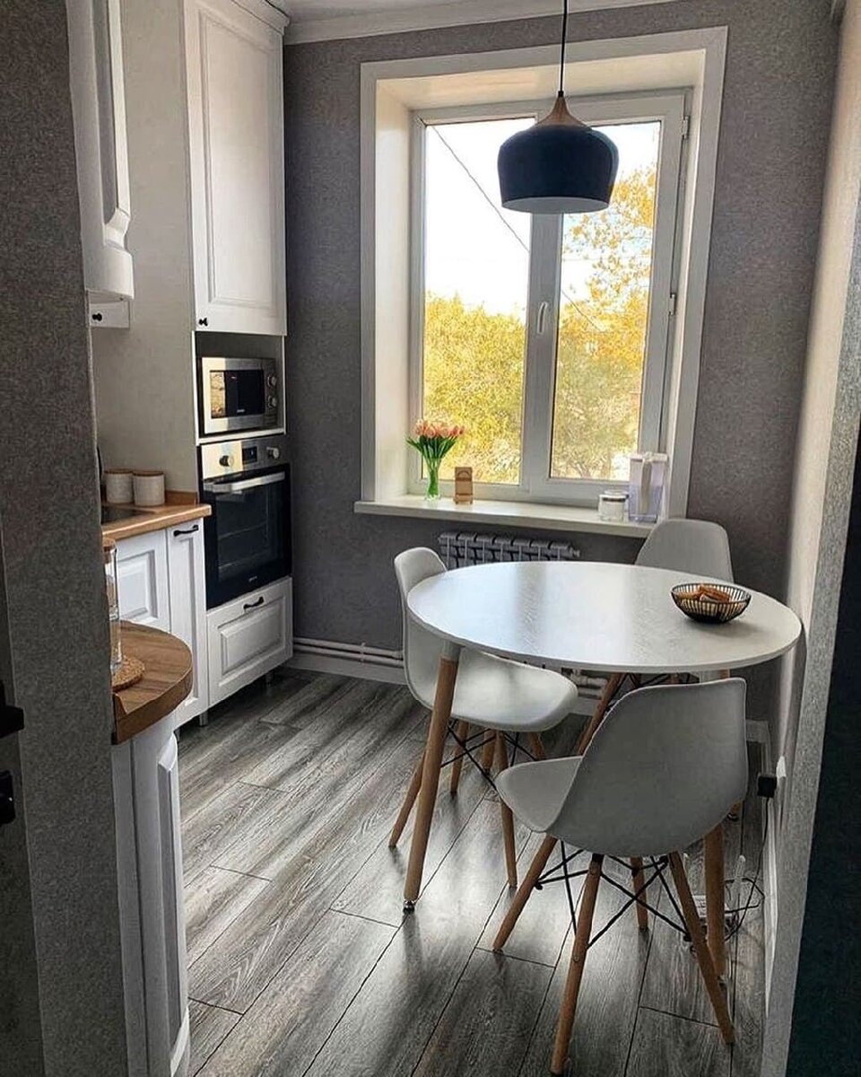 Обеденный стол для маленькой кухни — 120 фото лучших идей дизайна и размещения для небольшой кухни