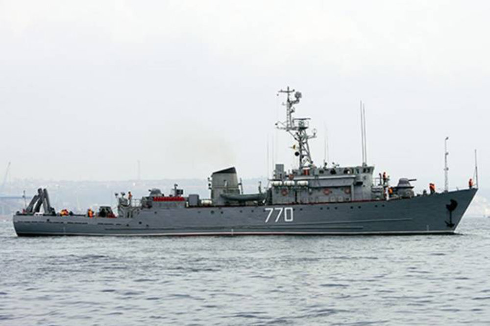 «Валентин Пикуль» (бортовой № 770) – морской тральщик проекта 266МЭ, предназначенный для проводки за тралами кораблей и судов, разведывательного и контрольного траления, прокладки фарватеров в минных полях, участия в минных постановках в дальней зоне от своих баз.