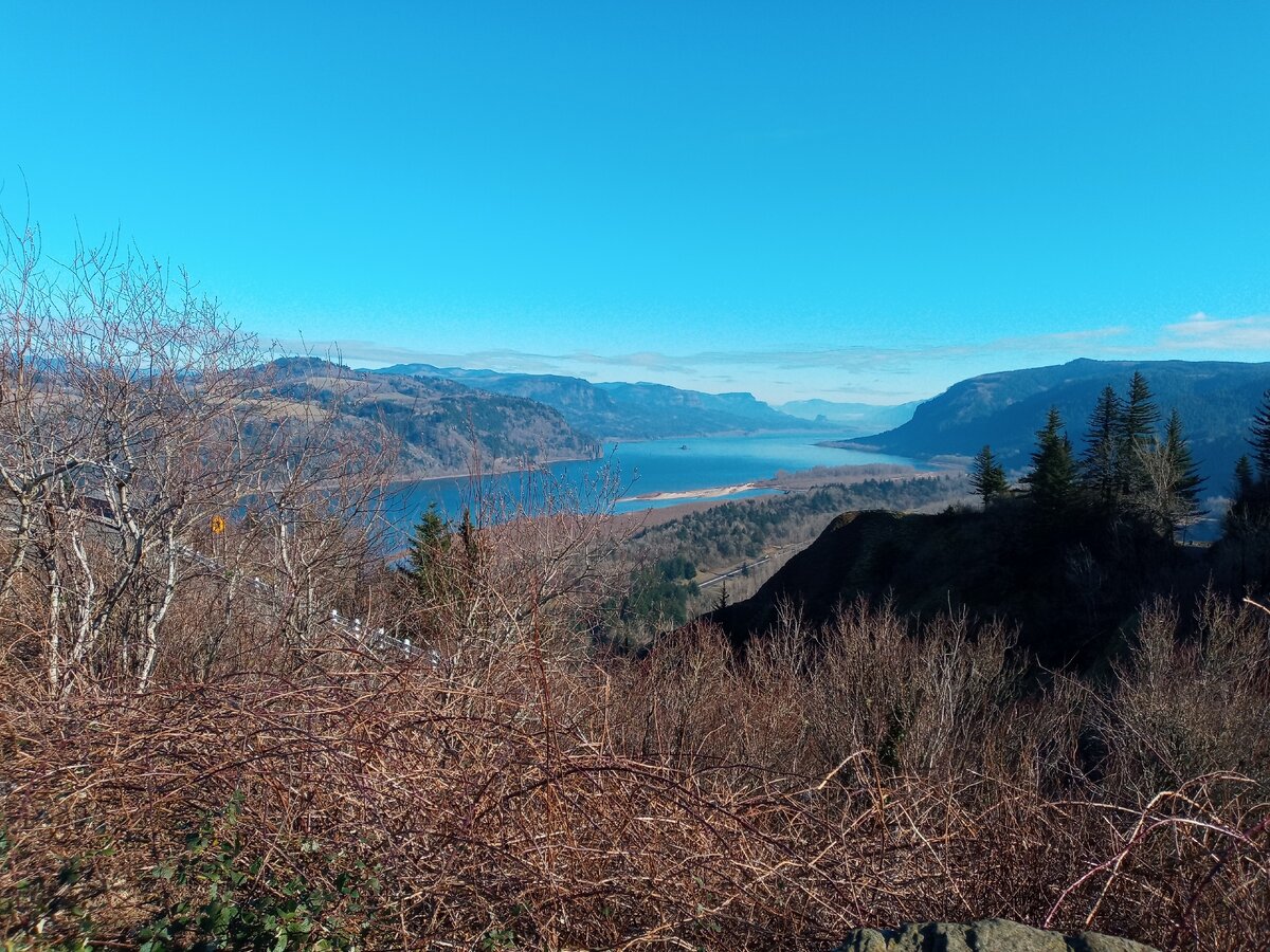 Река Колумбия образовалась на месте схода ледника в долину 