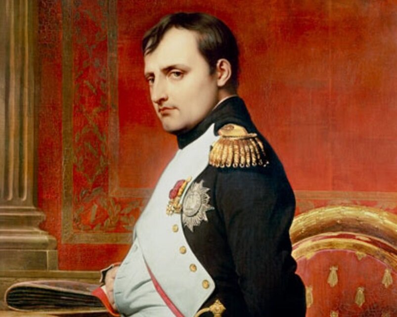 Поль Деларош Портрет Наполеона Бонапарта (фрагмент)