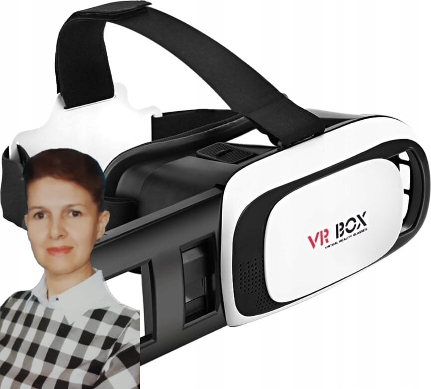 Очки виртуальной реальности, которые  купила дочь. Фото автора.