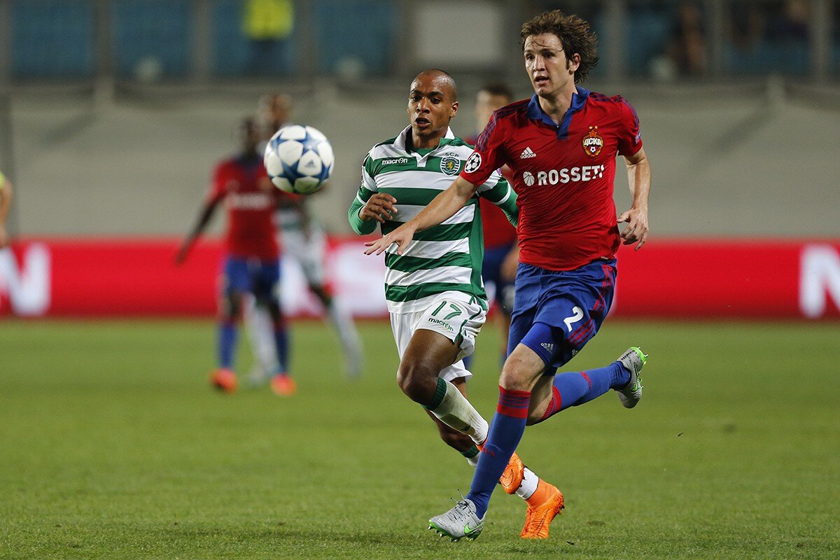 4-й квалификационный раунд ЛЧ. Спортинг - ЦСКА