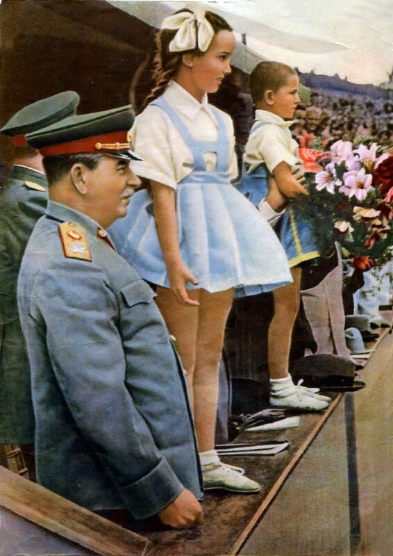 На трибуне Мавзолея