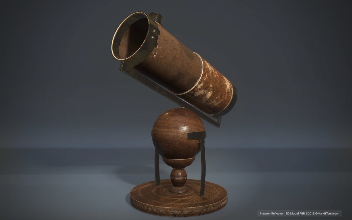 Телескоп-рефлектор Ньютона
