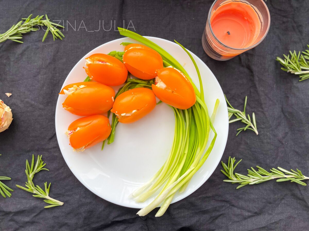 А вот салат внутри был другой совсем