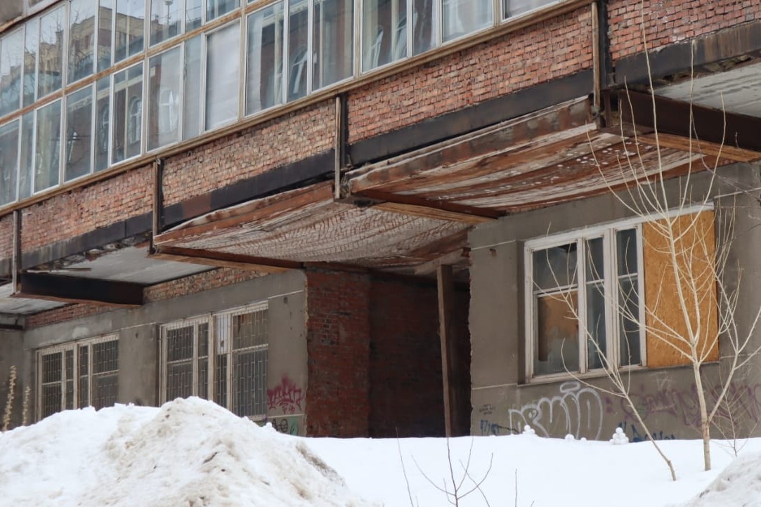 Так сегодня выглядит бывший ДК им. Клары Цеткин