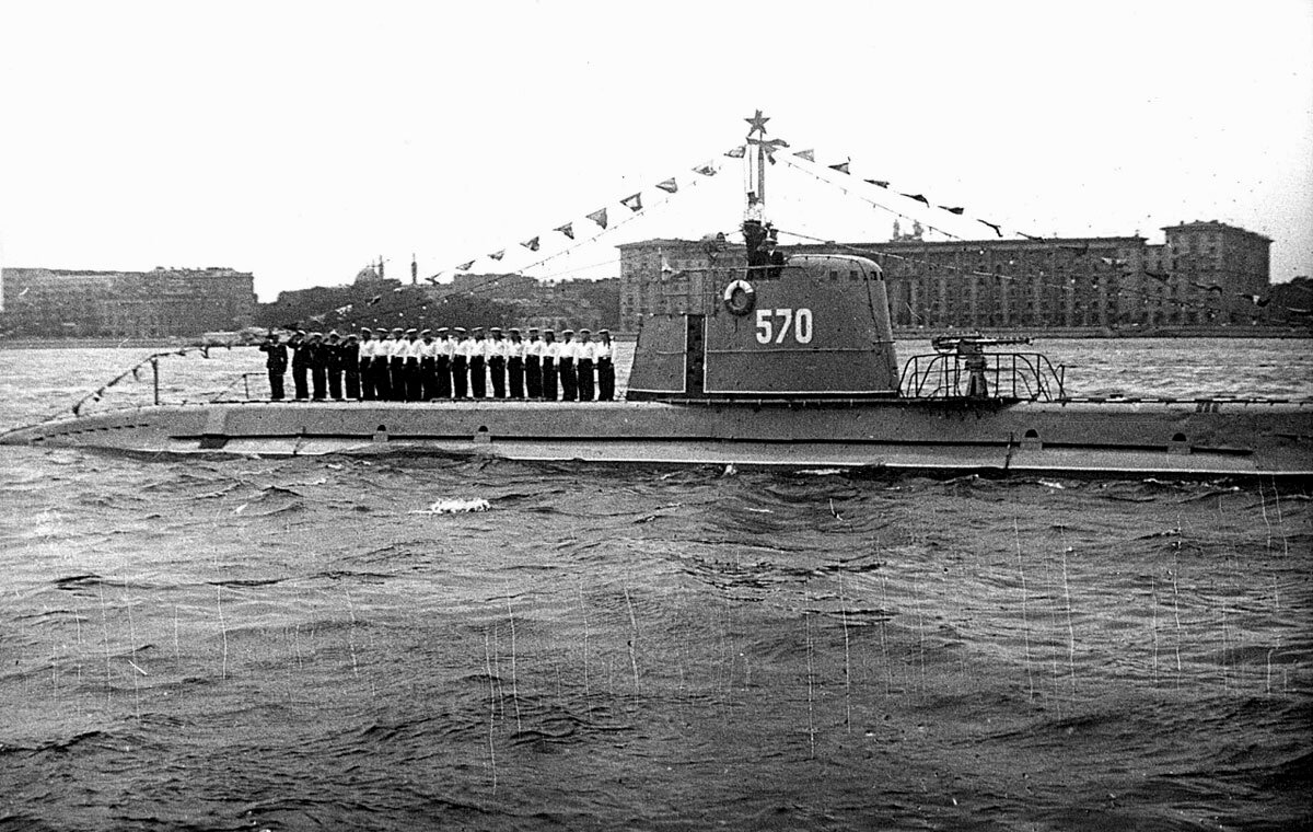 "М-90" на послевоенном параде. Ленинград, конец 1940-х - начало 1950-х г.г.