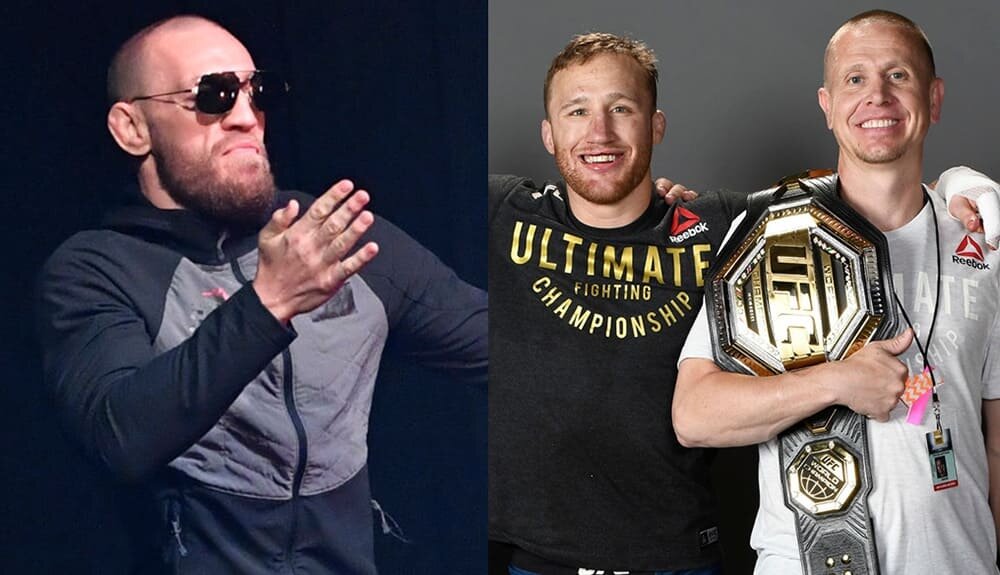 Гэйтжи и его тренера Конор МакГрегор пообещал разгромить Джастина Гэйтжи и его тренера
Обсуждение новых перчаток для ММА от бренда McGregor FAST спровоцировало стычку между Конором МакГрегором и бывшим временным чемпионом UFC в легком весе, Джастином Гэйтжи.