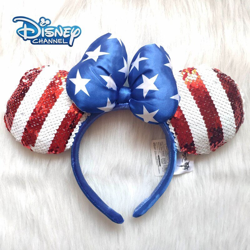 Повязка для волос бант минни маус