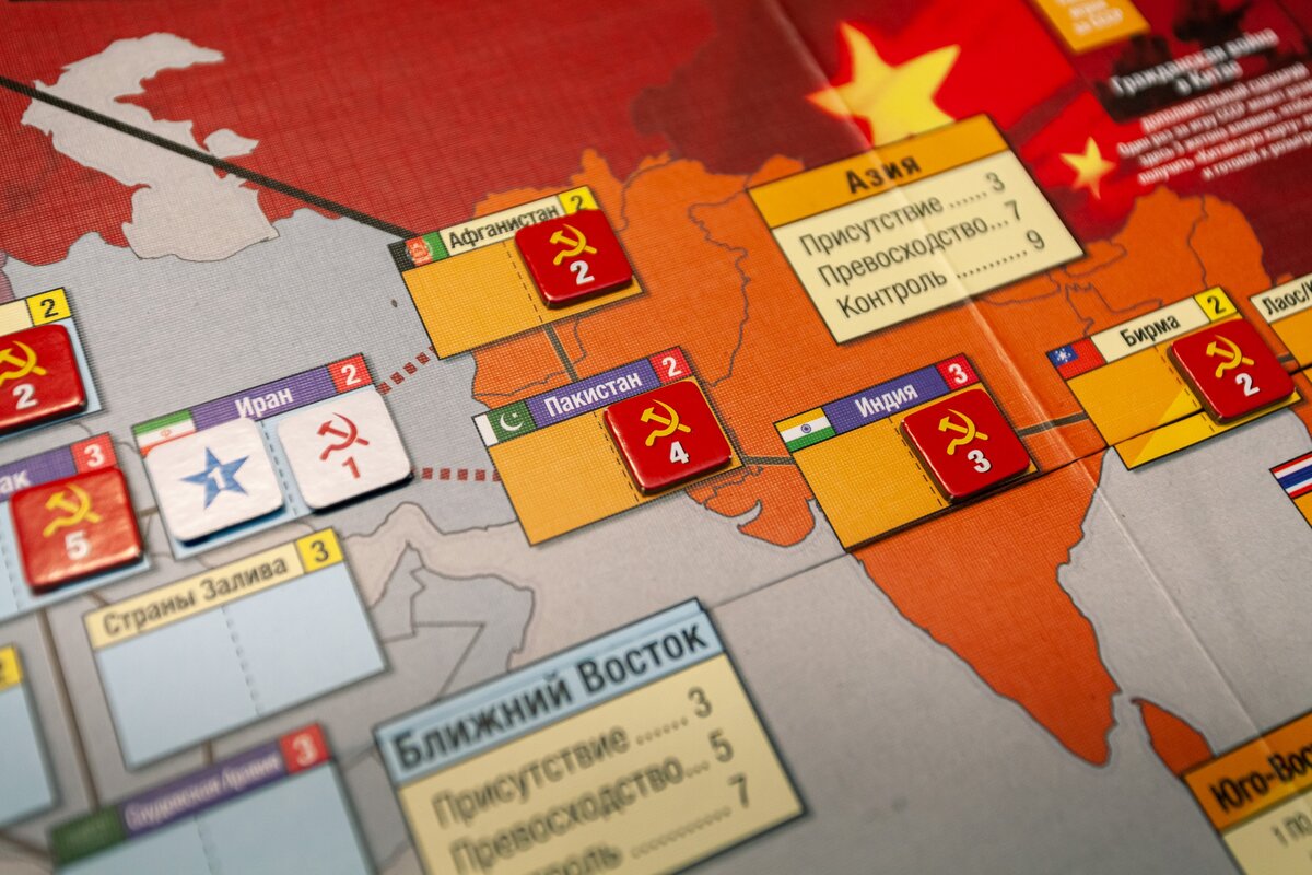 Сумеречная борьба / Twilight Struggle - настольная игра про холодную войну  | Thatsmyboardgame - настольные игры для всей семьи | Дзен