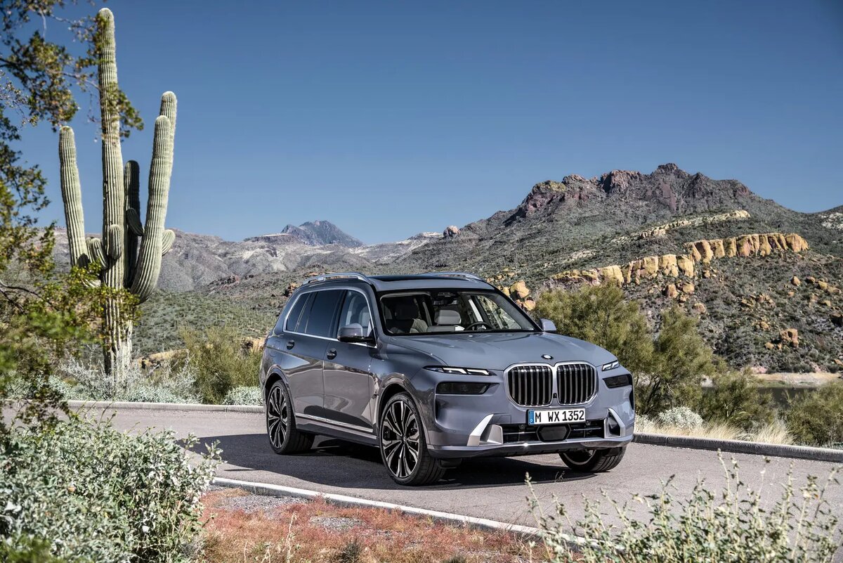 На фото BMW X7, 2023 года. Изображение с сайта topspeed.com