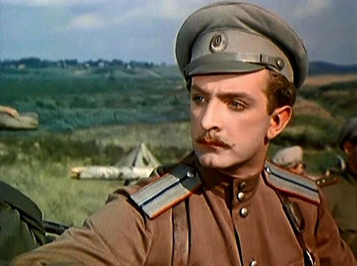 В роли Листницкого ( "Тихий Дон")