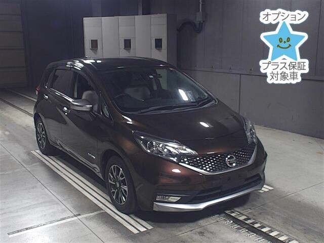 Nissan Note. Фото с аукциона Японии