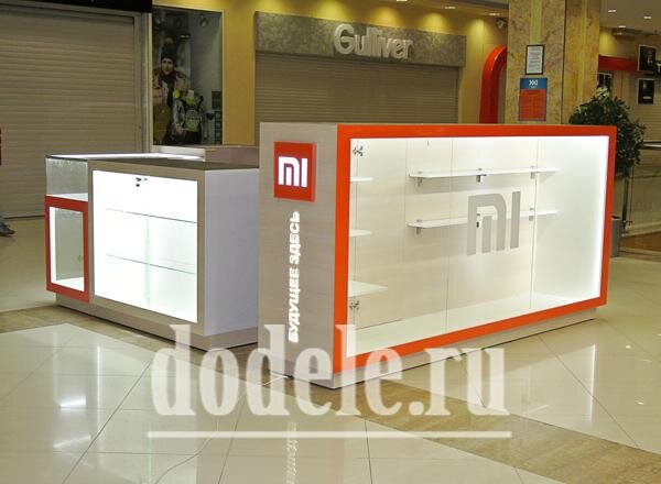 Торговый остров изготовлен компанией Додель, (495)220-96-28.