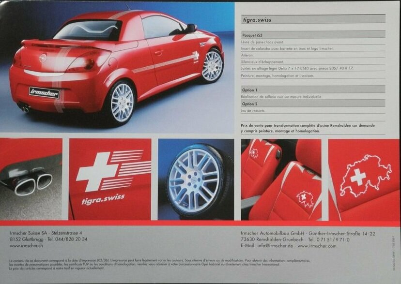 Irmscher Tigra TwinTop Swiss