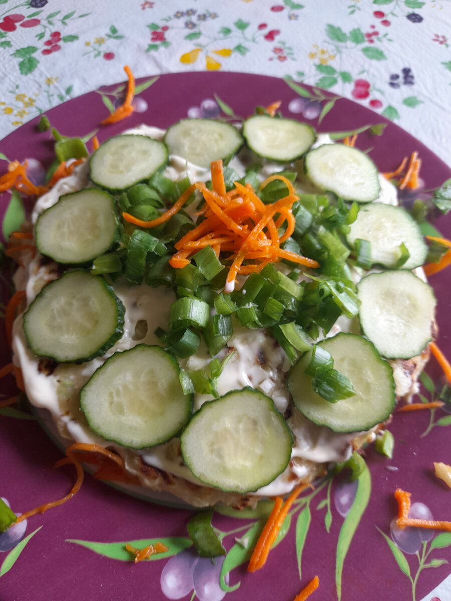 Кабачковый торт