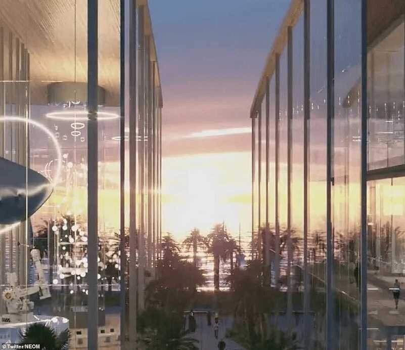 Художественная часть проекта. Источник: Mohammed Alhamed / Twitter