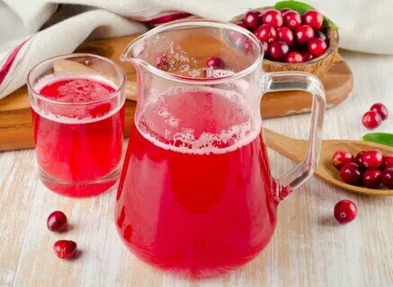 Клюквенный морс