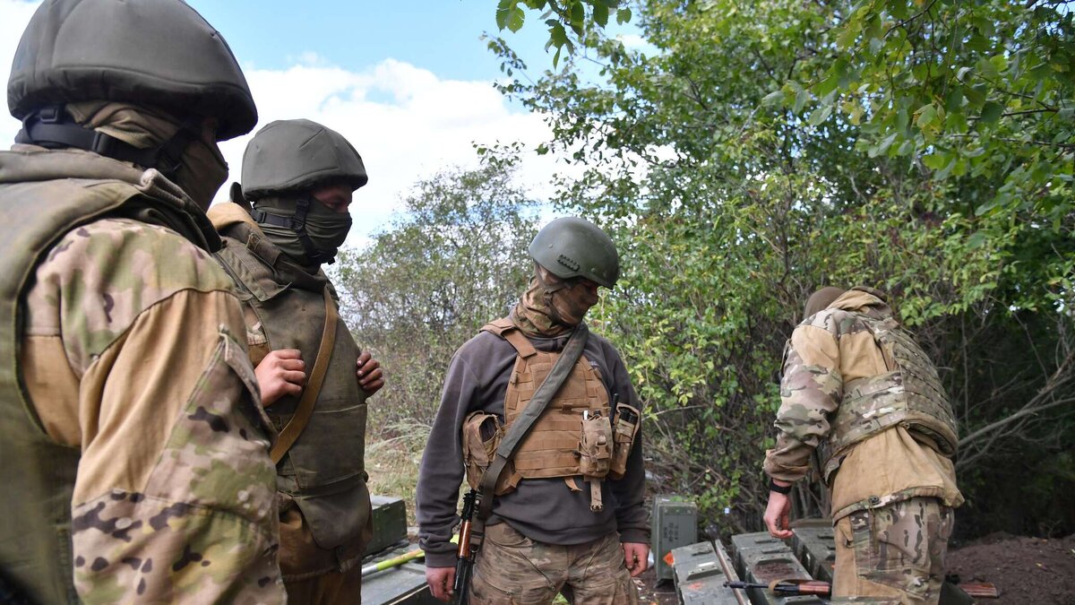 Солдаты армии Украины