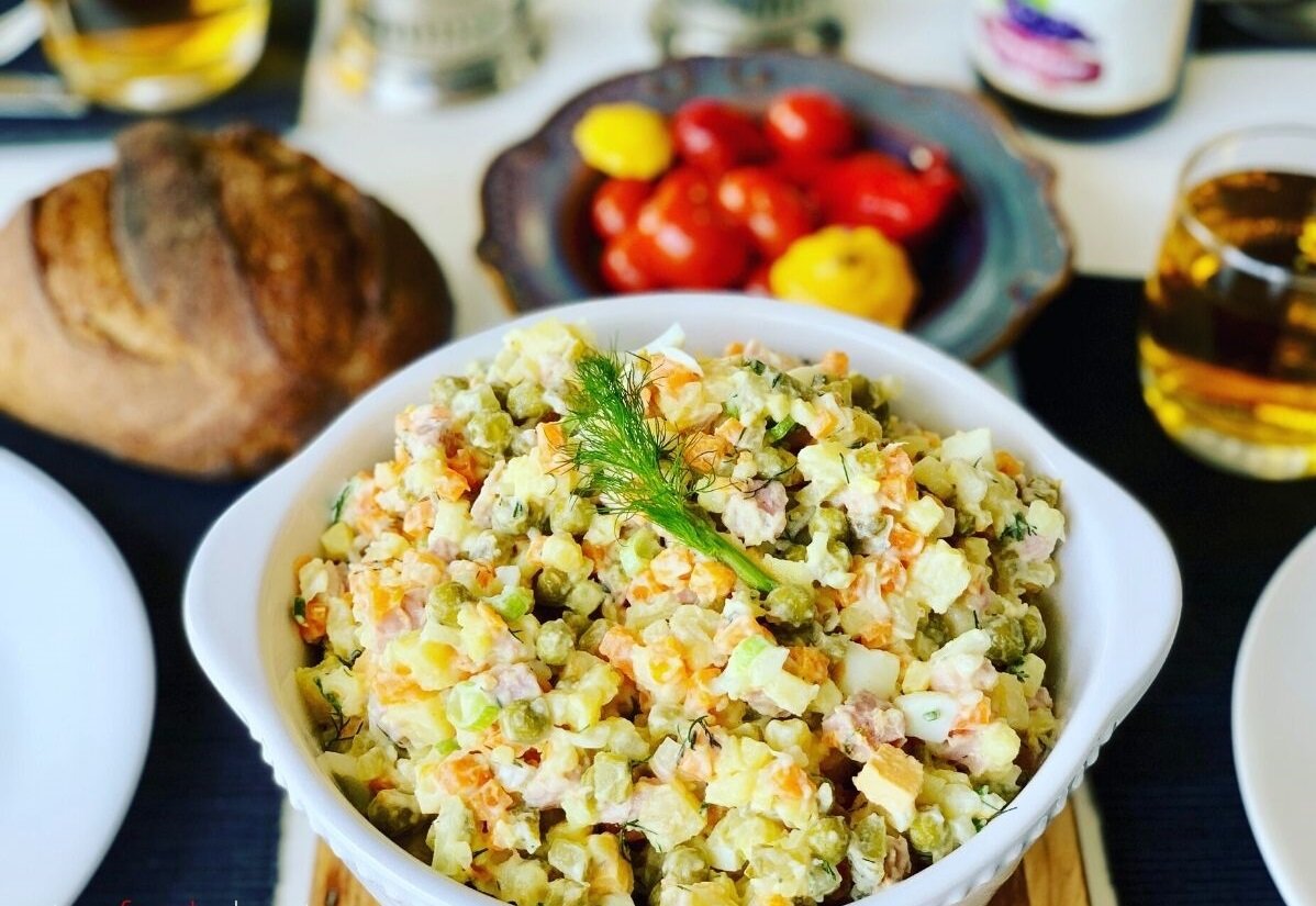 Olivier Salad (Russian Salad)