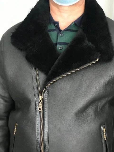 Пошив мужской дубленки. Ателье Ирины Берзиной.