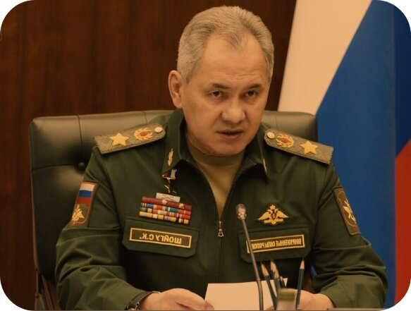 Министр Обороны России Шойгу С.К. (фото из Телеграмм канала)