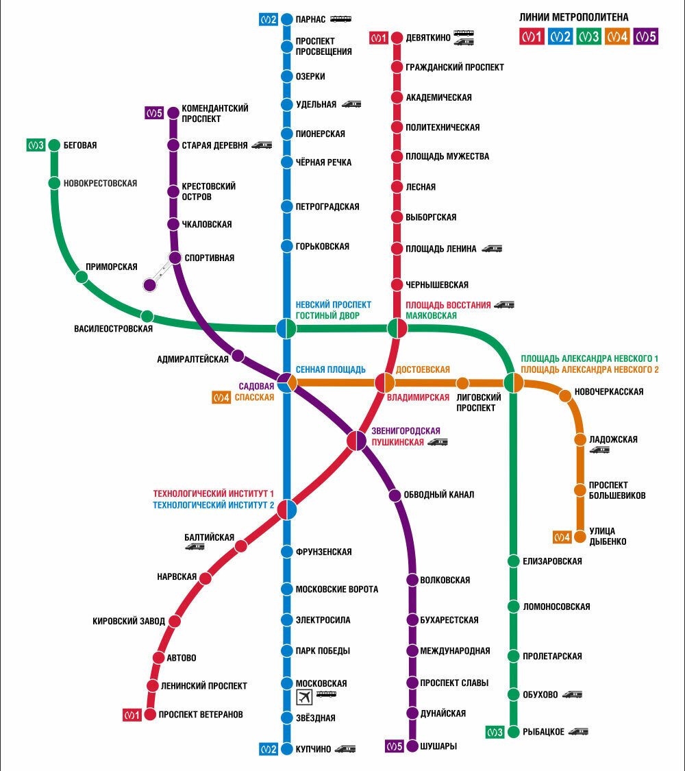 метро санкт петербурга карта 2022