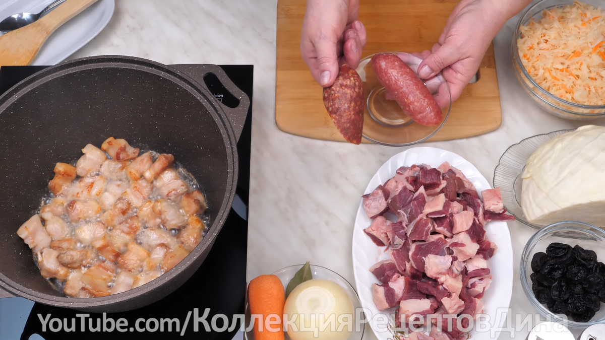 Бигус (Бигос) из капусты с мясом - аппетитное горячее блюдо польской ...