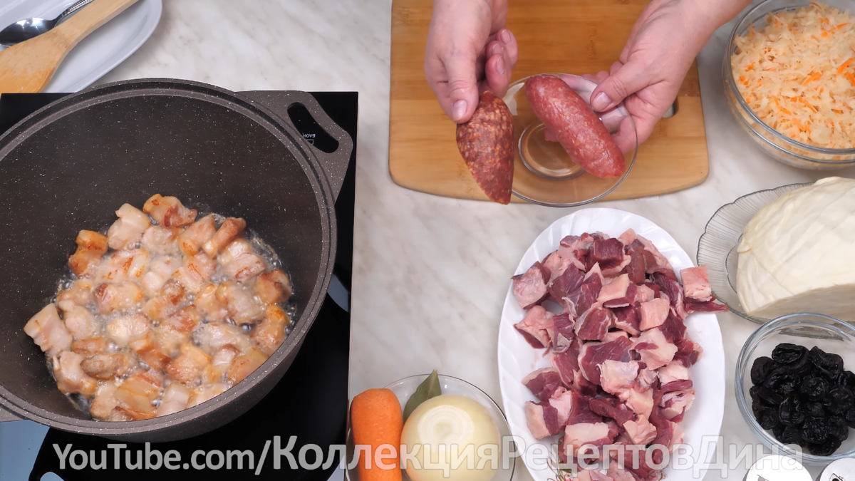 Бигус (Бигос) из капусты с мясом - аппетитное горячее блюдо польской кухни,  классический рецепт! | Дина, Коллекция Рецептов | Дзен