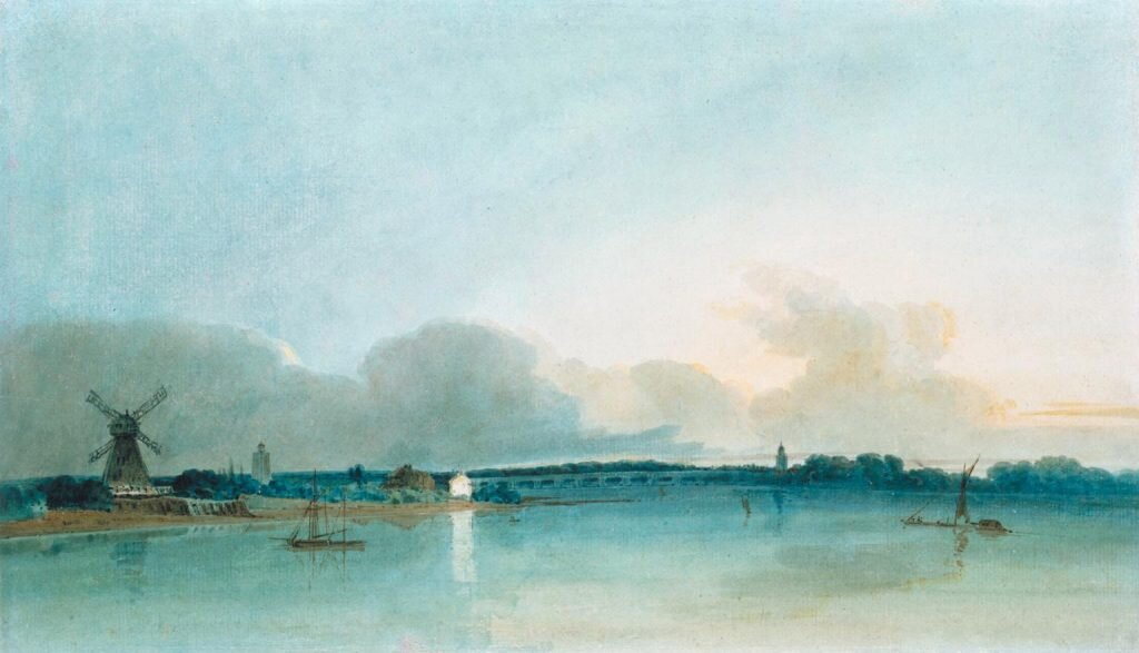 Томас Гёртин «Белый домик в Челси», 1800 Галерея Тейт, Лондон