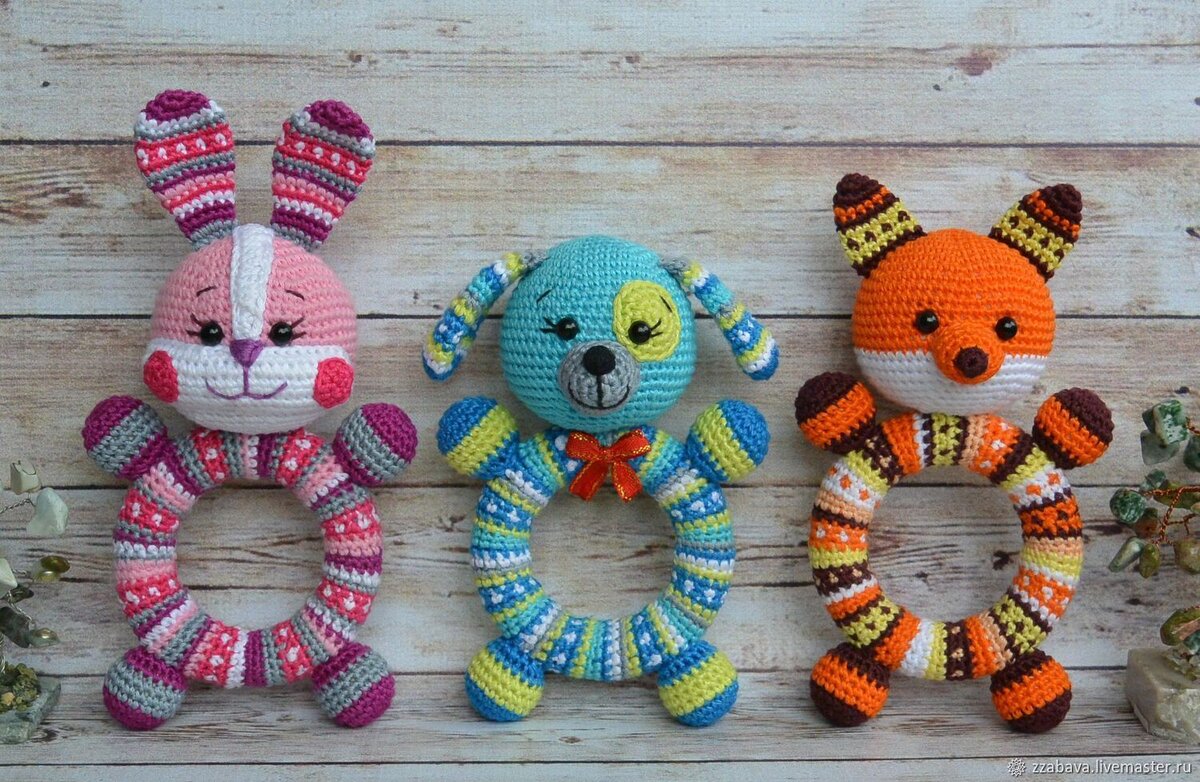 Алена Габерлинг игрушки крючком