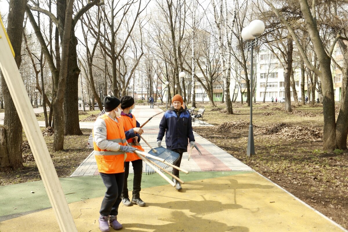 Уборка городской территории