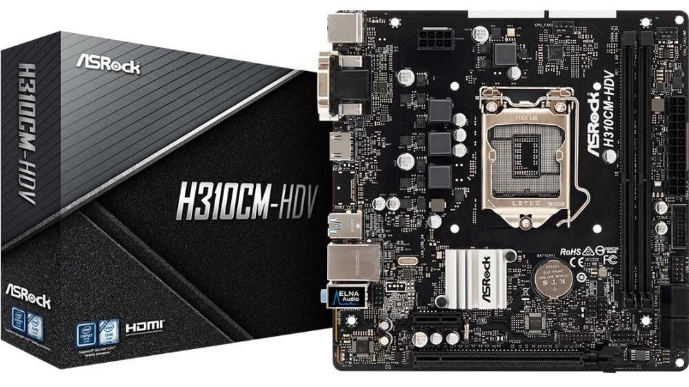 Материнская плата ASROCK H310CM-HDV