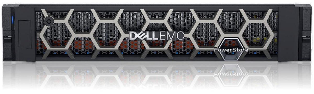 Dell  EMC PowerStore 1000/3000/5000/7000/9000 вид спереди