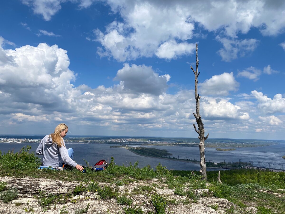 Гора шишка Самарская лука