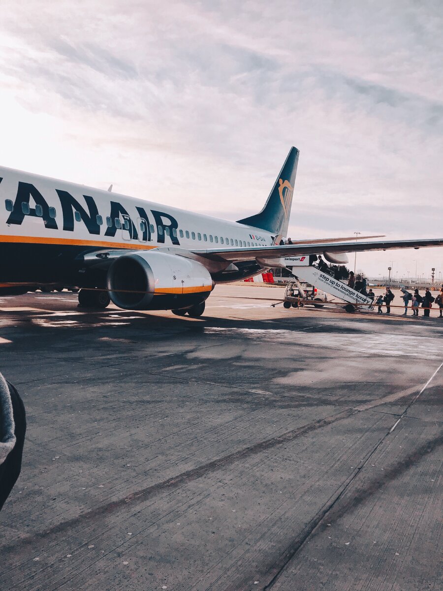 Посадка на рейс до Дублина